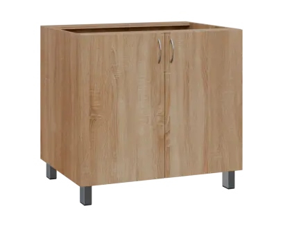 SS - 9D spodní skříňka, 2-dveřová, 870x900x600, dub bardolino