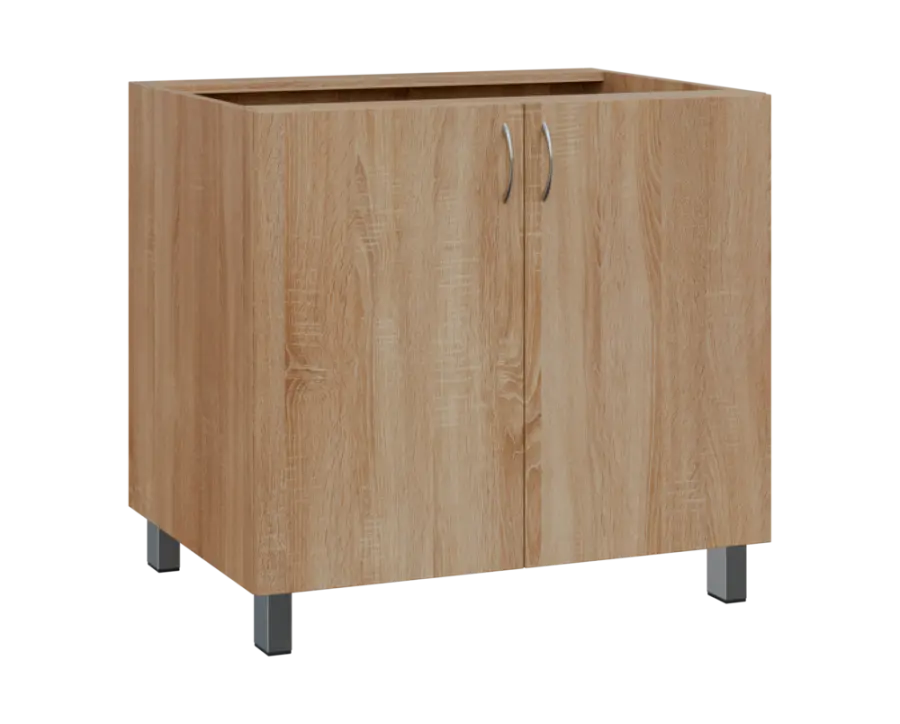 SS - 9D spodní skříňka, 2-dveřová, 870x900x600, dub bardolino