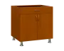 SS - 8DZ spodní skříňka, 2-dveřová, 1-zásuvková, 870x800x600, třešeň šumavská