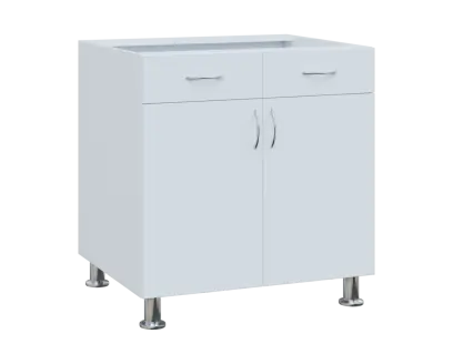 SS - 8DZ2 spodní skříňka, 2-dveřová, 2-zásuvková, 870x800x600, bílá SS - 8DZ2 spodní skříňka, 2-dveřová, 2-zásuvková, 870x800x600, bílá