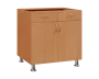 SS - 8DZ2 spodní skříňka, 2-dveřová, 2-zásuvková, 870x800x600, buk royal