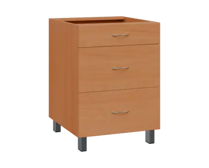 SS - 6Z33 spodní skříňka, 3-zásuvková, 870x600x600, buk royal SS - 6Z33 spodní skříňka, 3-zásuvková, 870x600x600, buk royal