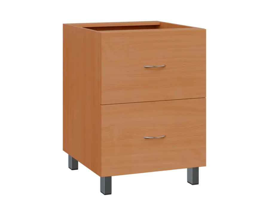 SS - 6Z22 spodní skříňka, 2-zásuvková, 870x600x600, buk royal