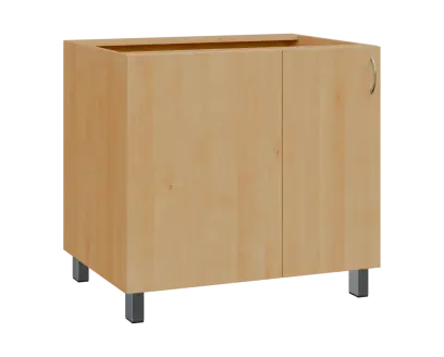 SSR - 9 spodní skříňka, rohová, 1-dveřová, levá, 870x900x600, javor horský