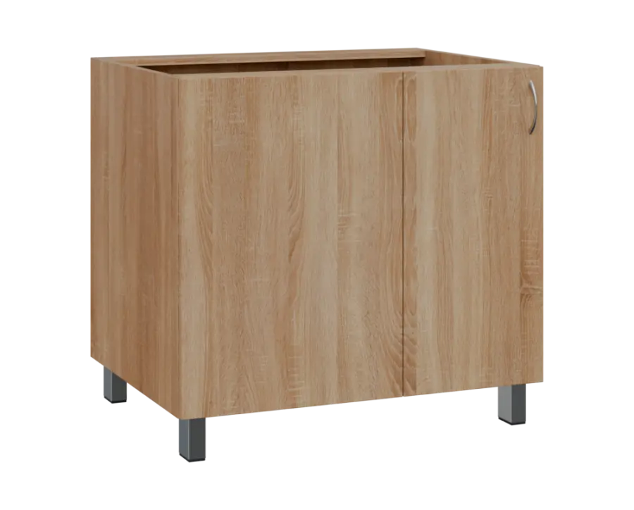 SSR - 9 spodní skříňka, rohová, 1-dveřová, levá, 870x900x600, dub bardolino