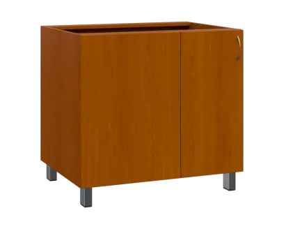 SSR - 9 spodní skříňka, rohová, 1-dveřová, levá, 870x900x600, třešeň šumavská