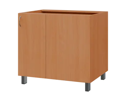 SSR - 9 spodní skříňka, rohová, 1-dveřová, pravá, 870x900x600, buk royal