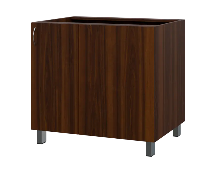 SSR - 9 spodní skříňka, rohová, 1-dveřová, pravá, 870x900x600, ořech královský