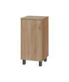SN 2 - 4D kancelářská skříň, 1-dveřová, levá, 832x400x400, dub bardolino