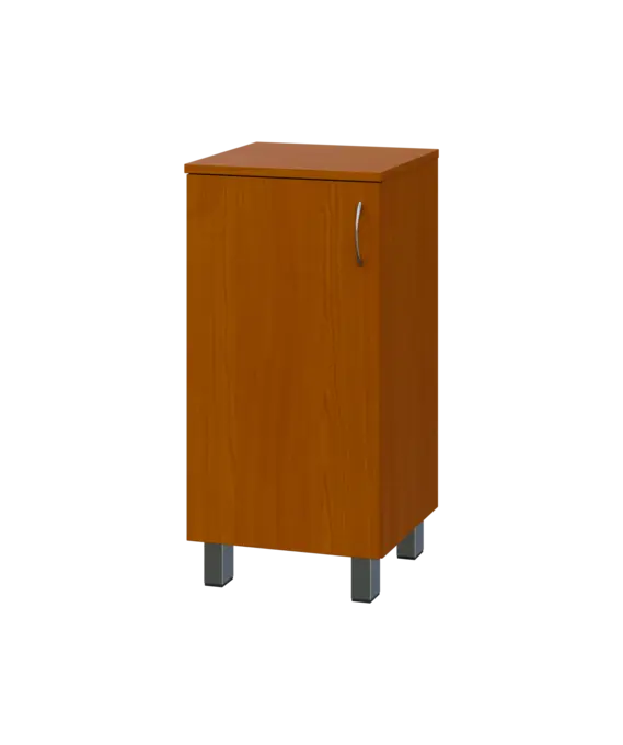 SN 2 - 4D kancelářská skříň, 1-dveřová, levá, 832x400x400, třešeň šumavská