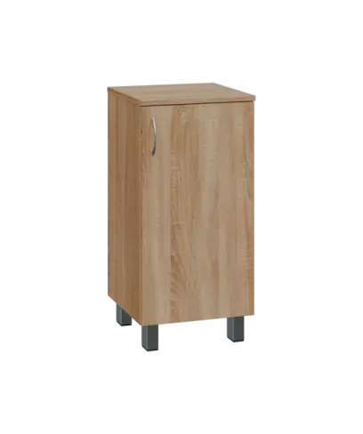 SN 2 - 4D kancelářská skříň, 1-dveřová, pravá, 832x400x400, dub bardolino