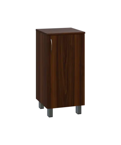 SN 2 - 4D kancelářská skříň, 1-dveřová, pravá, 832x400x400, ořech královský