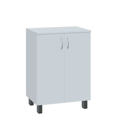 SN 2 - 6D2 kancelářská skříň, 2-dveřová, levá, 832x600x400, bílá