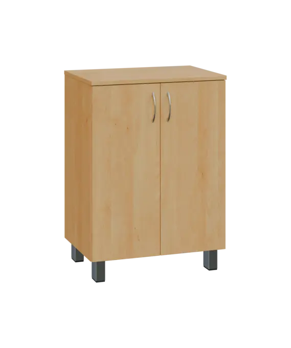 SN 2 - 6D2 kancelářská skříň, 2-dveřová, levá, 832x600x400, javor horský