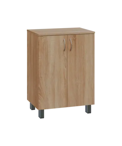 SN 2 - 6D2 kancelářská skříň, 2-dveřová, levá, 832x600x400, dub bardolino