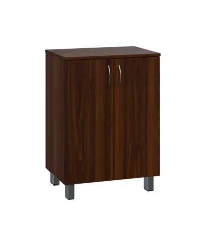 SN 2 - 6D2 kancelářská skříň, 2-dveřová, levá, 832x600x400, ořech královský