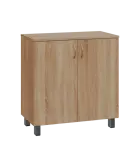 SN 2 - 8D kancelářská skříň, 2-dveřová, 832x800x400, dub bardolino