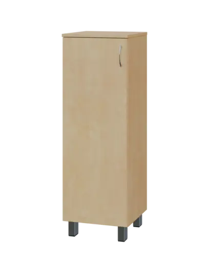 SN 3 - 4D kancelářská skříň, 1-dveřová, levá, 1180x400x400, bříza světlá SN 3 - 4D kancelářská skříň, 1-dveřová, levá, 1180x400x400, bříza světlá