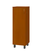 SN 3 - 4D kancelářská skříň, 1-dveřová, levá, 1180x400x400, třešeň šumavská