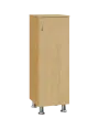 SN 3 - 4D kancelářská skříň, 1-dveřová, pravá, 1180x400x400, javor horský