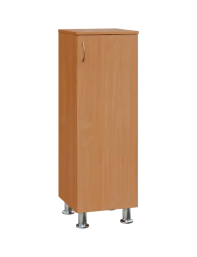 SN 3 - 4D kancelářská skříň, 1-dveřová, pravá, 1180x400x400, buk royal