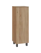 SN 3 - 4D kancelářská skříň, 1-dveřová, pravá, 1180x400x400, dub bardolino