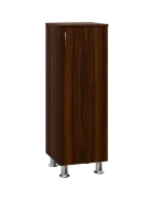 SN 3 - 4D kancelářská skříň, 1-dveřová, pravá, 1180x400x400, ořech královský