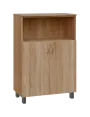 SN 3 - 8DN kancelářská skříň, 2-dveřová/nika, 1180x800x400, dub bardolino