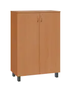 SN 3 - 8D kancelářská skříň, 2-dveřová, 1180x800x400, buk royal