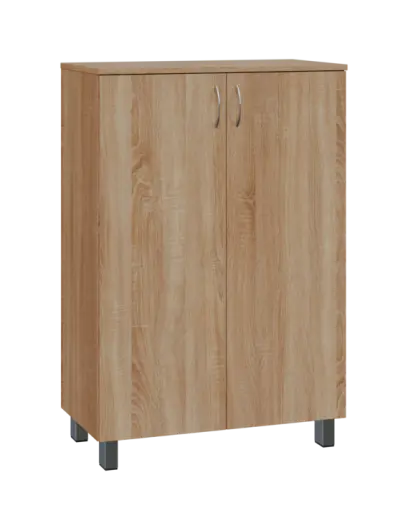 SN 3 - 8D kancelářská skříň, 2-dveřová, 1180x800x400, dub bardolino SN 3 - 8D kancelářská skříň, 2-dveřová, 1180x800x400, dub bardolino