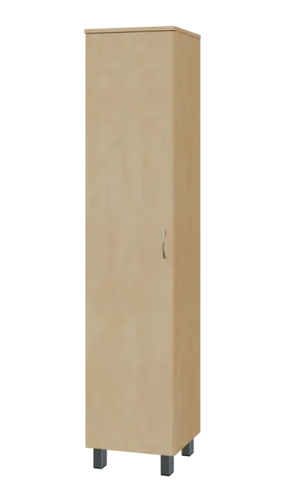 SN 5 - 4D kancelářská skříň, 1-dveřová, levá, 1876x400x400, bříza světlá SN 5 - 4D kancelářská skříň, 1-dveřová, levá, 1876x400x400, bříza světlá