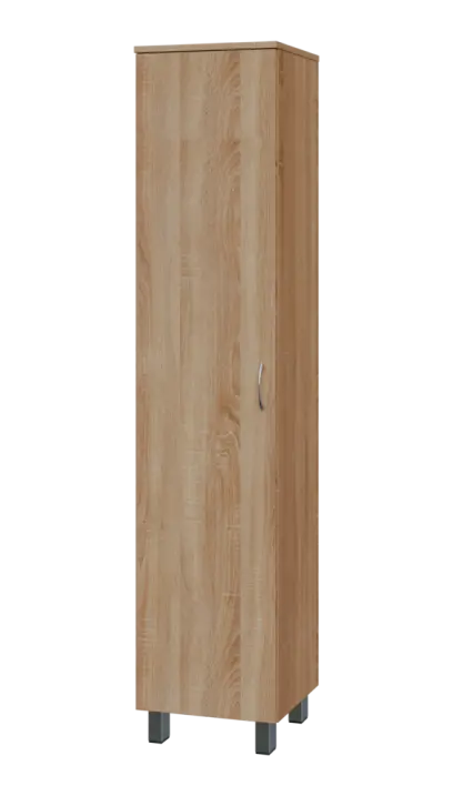 SN 5 - 4D kancelářská skříň, 1-dveřová, levá, 1876x400x400, dub bardolino SN 5 - 4D kancelářská skříň, 1-dveřová, levá, 1876x400x400, dub bardolino