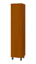 SN 5 - 4D kancelářská skříň, 1-dveřová, levá, 1876x400x400, třešeň šumavská