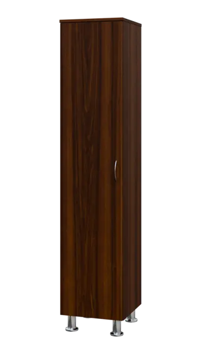 SN 5 - 4D kancelářská skříň, 1-dveřová, levá, 1876x400x400, ořech královský SN 5 - 4D kancelářská skříň, 1-dveřová, levá, 1876x400x400, ořech královský