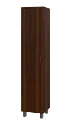 SN 5 - 4D kancelářská skříň, 1-dveřová, levá, 1876x400x400, ořech královský