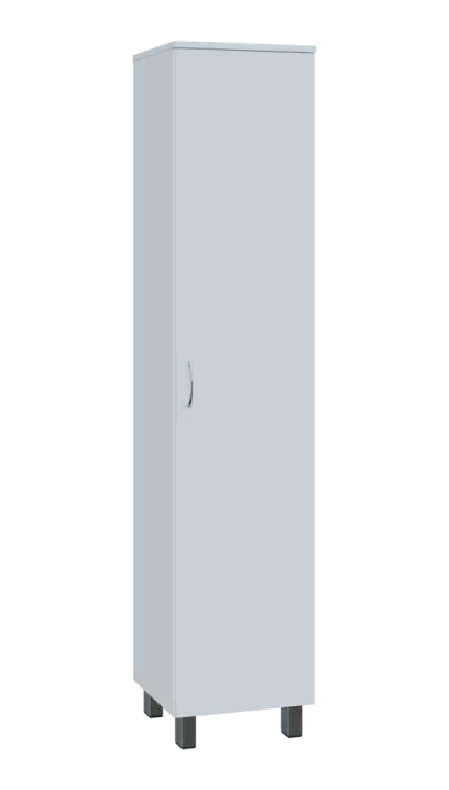 SN 5 - 4D kancelářská skříň, 1-dveřová, pravá, 1876x400x400, bílá SN 5 - 4D kancelářská skříň, 1-dveřová, pravá, 1876x400x400, bílá