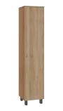 SN 5 - 4D kancelářská skříň, 1-dveřová, pravá, 1876x400x400, dub bardolino