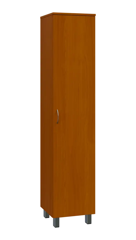 SN 5 - 4D kancelářská skříň, 1-dveřová, pravá, 1876x400x400, třešeň šumavská