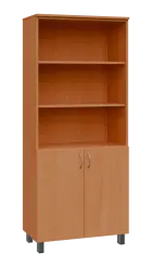 SN 5 - 8DN3 kancelářská skříň, 2-dveřová/nika, 1876x800x400, buk royal