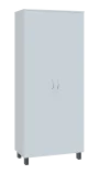SN 5 - 8D kancelářská skříň, 2-dveřová, 1876x800x400, bílá