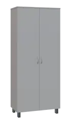 SN 5 - 8D kancelářská skříň, 2-dveřová, 1876x800x400, šedá