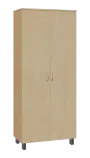 SN 5 - 8D kancelářská skříň, 2-dveřová, 1876x800x400, bříza světlá
