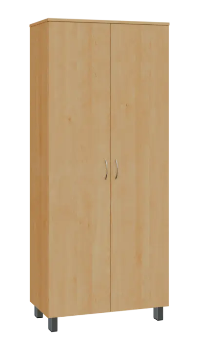 SN 5 - 8D kancelářská skříň, 2-dveřová, 1876x800x400, javor horský