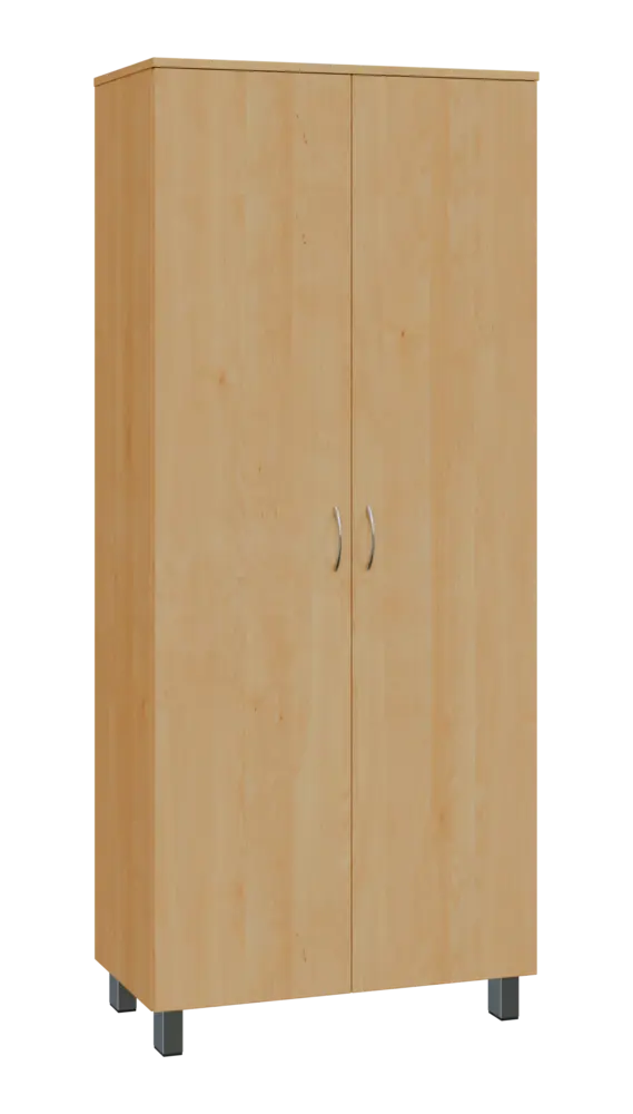 SN 5 - 8D kancelářská skříň, 2-dveřová, 1876x800x400, javor horský