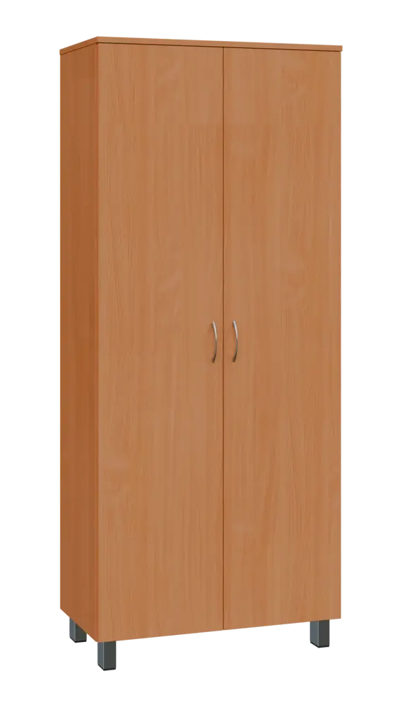 SN 5 - 8D kancelářská skříň, 2-dveřová, 1876x800x400, buk royal