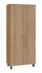SN 5 - 8D kancelářská skříň, 2-dveřová, 1876x800x400, dub bardolino
