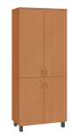 SN 5 - 84D kancelářská skříň, 4-dveřová, 1876x800x400, buk royal