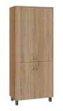 SN 5 - 84D kancelářská skříň, 4-dveřová, 1876x800x400, dub bardolino