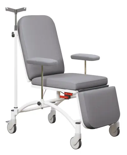 OZC - 12 křeslo odběrové, světle šedé