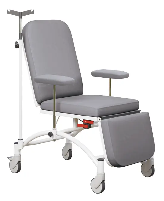 OZC - 12 křeslo odběrové, světle šedé